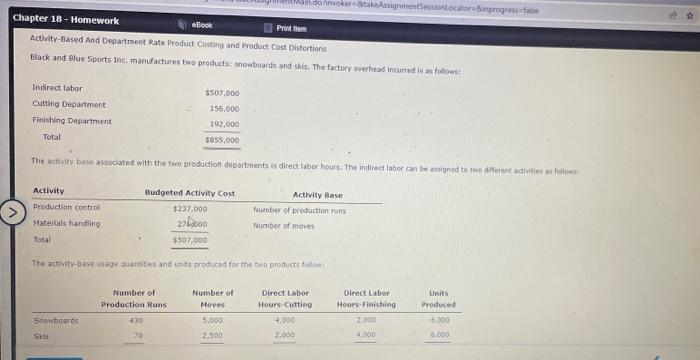  Sido invokereta Assignment.Locator banprogress=false Chapter 18 - Homework elek Printem Activity-Based