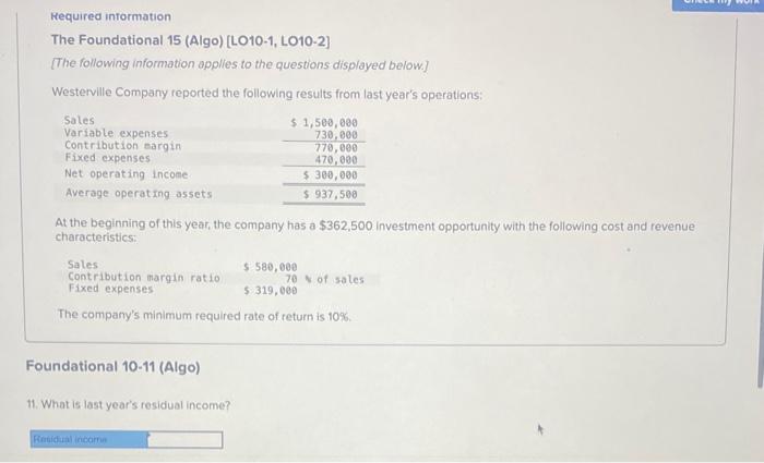 operations: At the beginning of this year, the company has a $362,500
