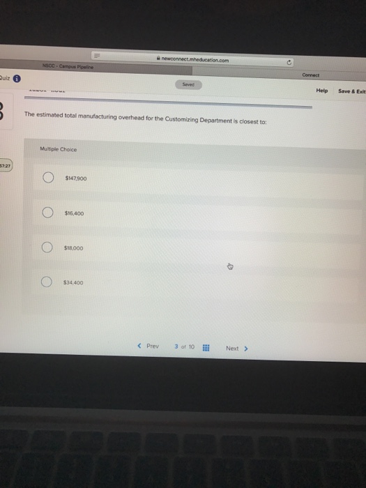 Casting and Customizing. The company uses a job-order computes a predetermined overhead