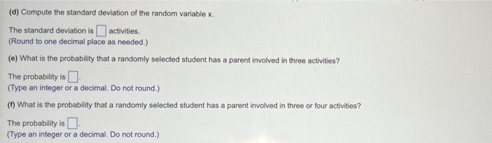 involved in Complete parts (a) through in below O PAX 0.351 0.347