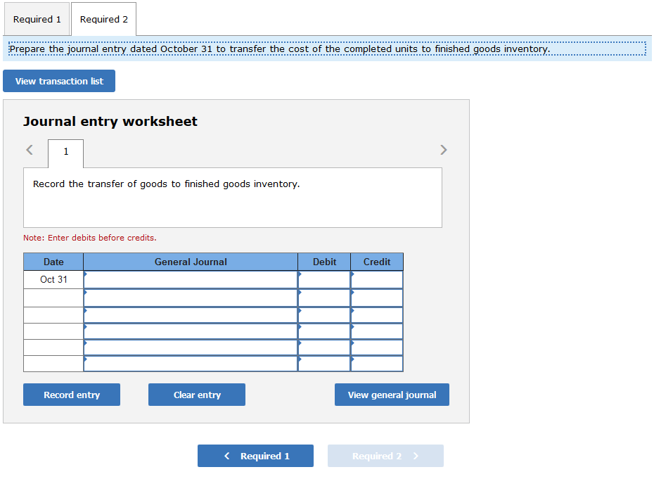 cost/unit Unit reconciliation: Units to account for: Total units to account for