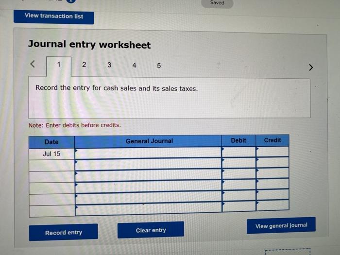 15, Piper Co. sold $14,000 of merchandise (costing $7,000) for cash. The