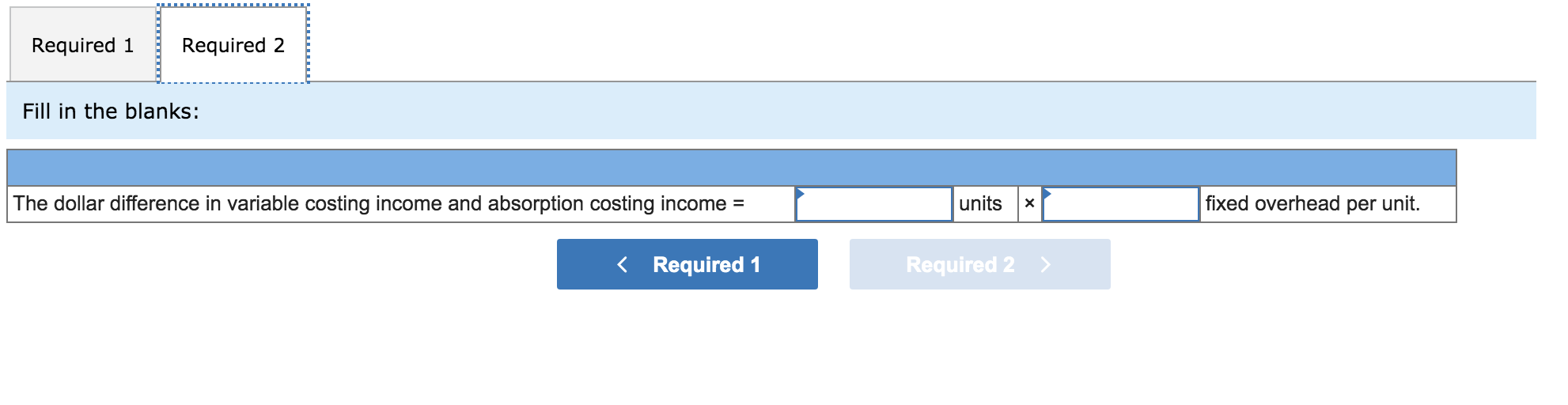 (825 * $ 425) Gross margin Selling and administrative expenses Net income