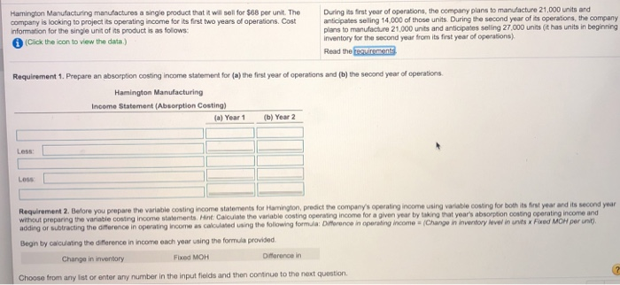  Please do requirements 1-3. The last picture has the data information.
