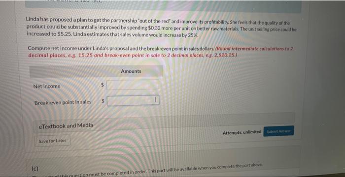 indicates that 75% of the cost of goods sold are variable and