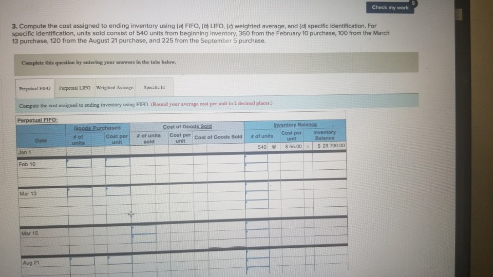 ABOVE SECTION. Montoure Company uses a perpetual inventory system. It entered into