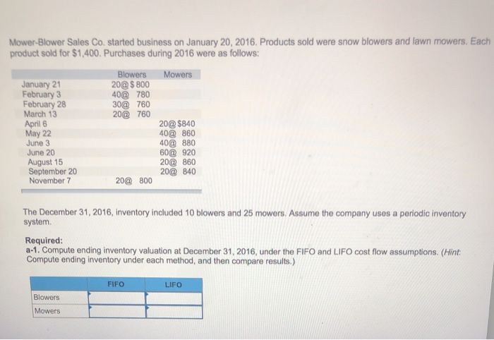 uses the FIFO inventory cost flow assumption. In a year of rising