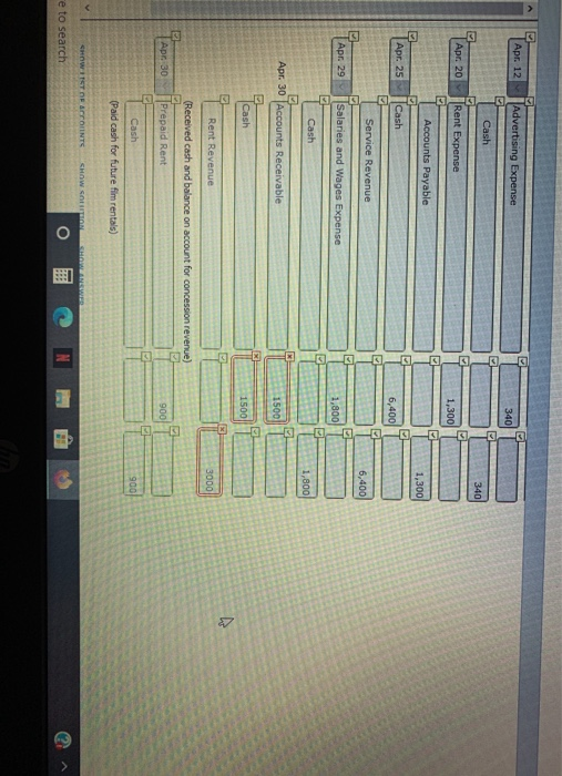 this time, the ledger showed No. 101 Cash $2,350, No. 140 Land