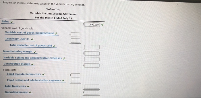operations ended July 31, Yosan Inc, manufactured 11,700 flat panel televisions, of