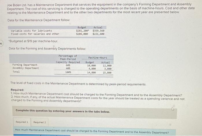 pla show all work and explain 1A- how much cost should be