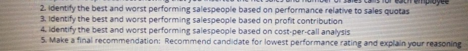 a Instructons Insert the net sales fgures and the number of sales