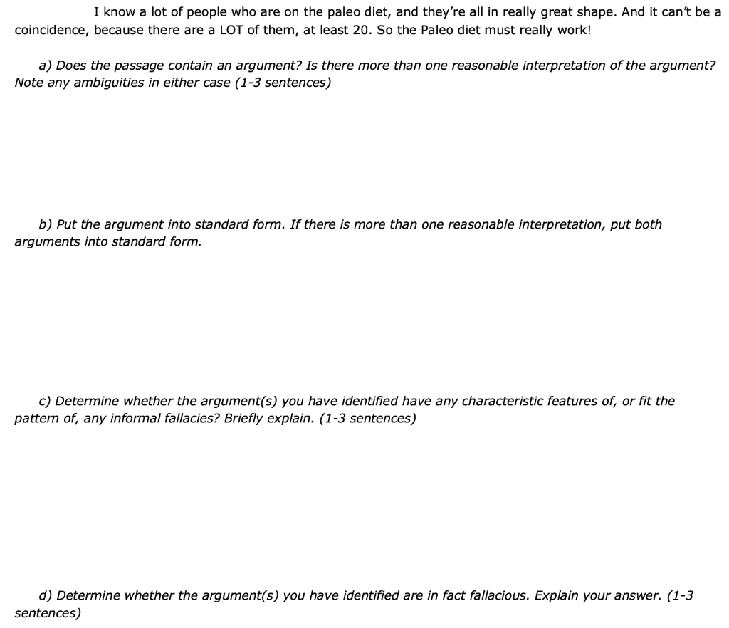 Help with logic question. Pls do all parts. I know a lot