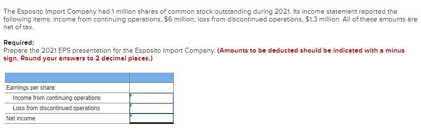 PLEASE PUT SOLUTION IN THE SAME FORMAT AS THE STATEMENT BELOW The