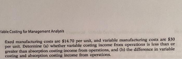 exceed production OBJ. 1 The beginning inventory is 52,800 units. All of