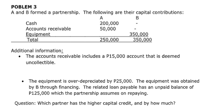 Please help me solve this one. I need the answer asap. POBLEM