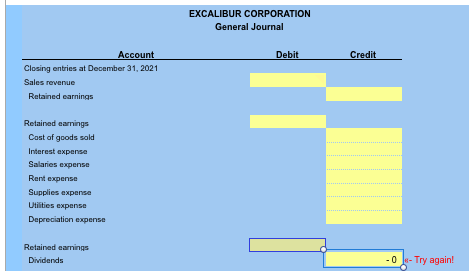 year amounted to $6000. Also, prepare the necessary closing entries assuming that
