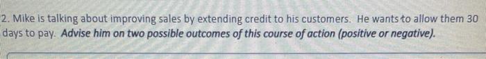 study question Case 2 - Mike's Garage and Tune-Ups is owned by