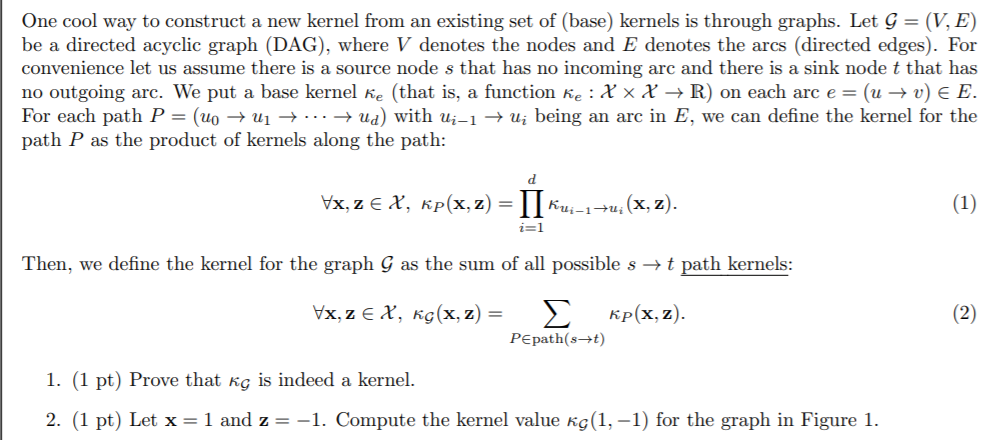  One cool way to construct a new kernel from an existing