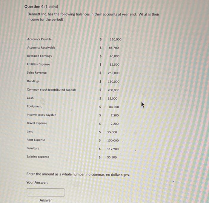 is retained earnings? Enter your response as a whole number, no commas,