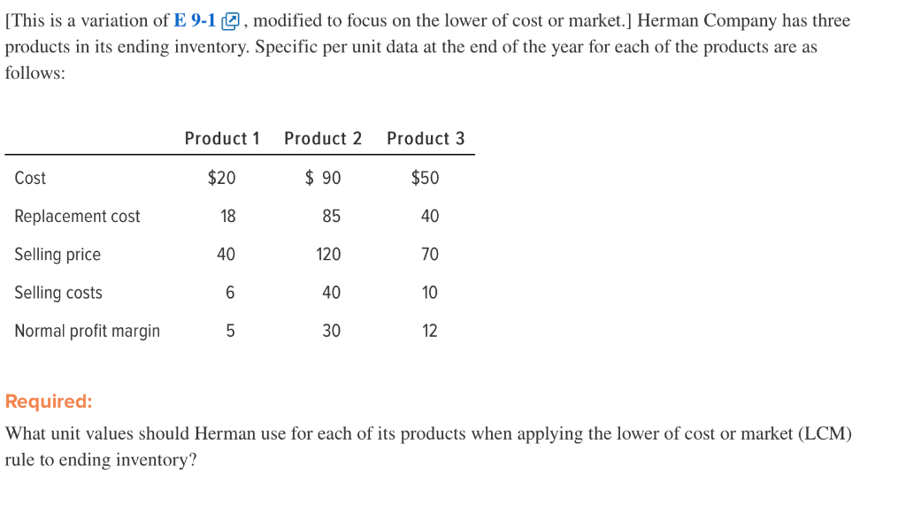  [This is a variation of E 9-12, modified to focus on
