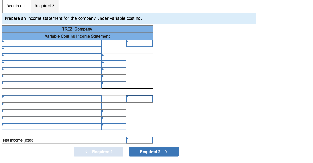is $155 per suite and consists of the following. Variable direct labor
