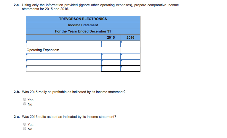 uses the direct write-off method. During 2015, its first year of operations,