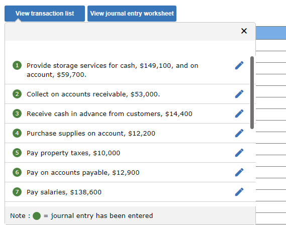 sheet.) "The general ledger of Zips Storage at January 1, 2018, includes