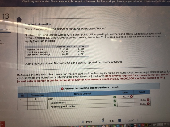 whats the answer? and how? Check my work mode : This shows