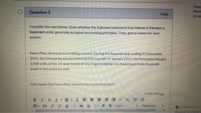 depreciation be changed for one that will help disclose a lower profit.