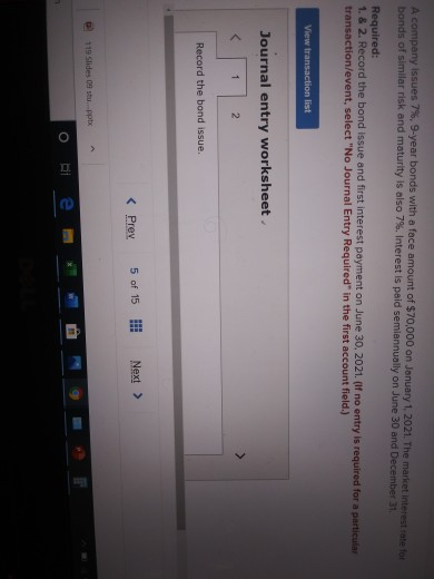  A company issues 7%. 9-year bonds with a face amount of