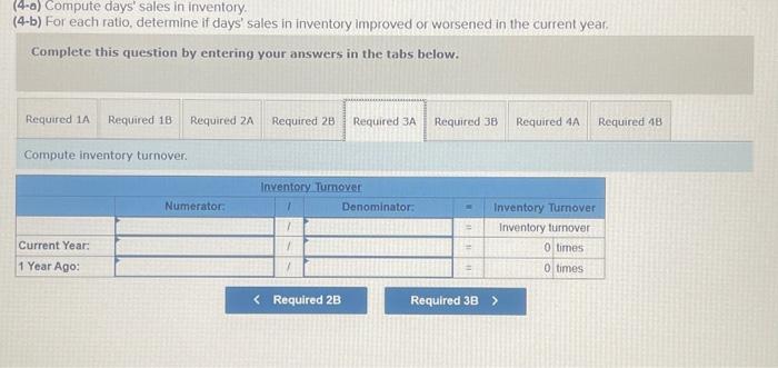 year. (2-a) Compute accounts recelvable turnover. (2-b) Determine if accounts recelvable tumover