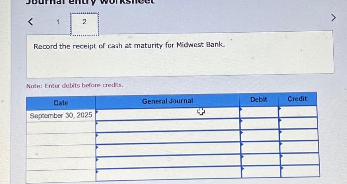 cash on October 1, 2024, to provide working capital for anticipated expansion.