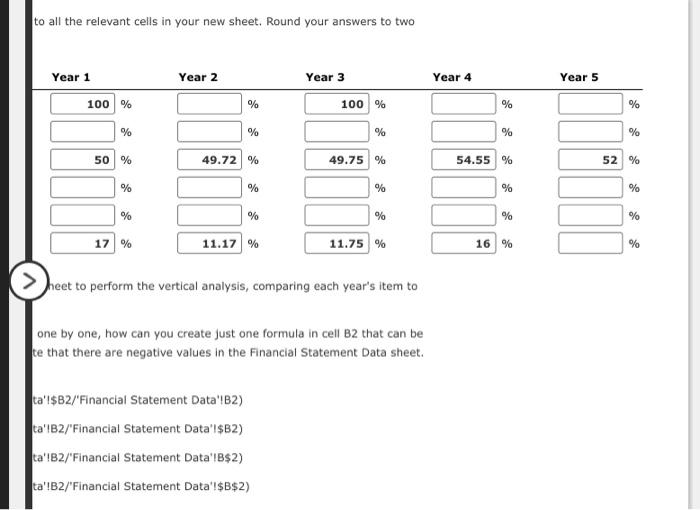 references. 2. create absolute cell references to perform calculations efficiently and correctly.