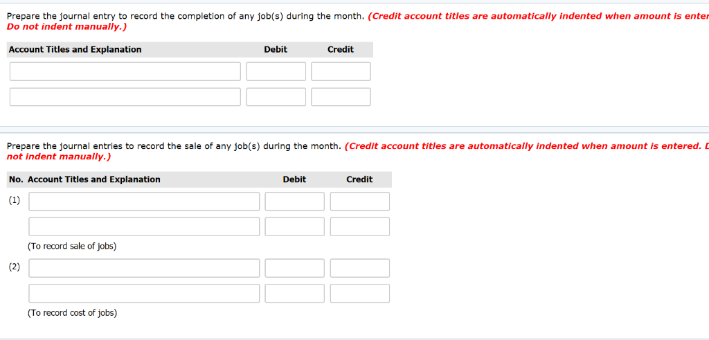 $14,760, and manufacturing overhead $19,680. As of January 1, Job 49 had