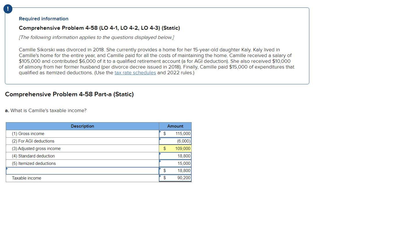  Required information Comprehensive Problem 4-58 (LO 4-1, LO 4-2, LO 4-3)