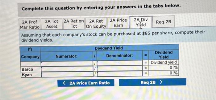 in Inv Sal Uncol term For both companies compute the acid-test ratio.