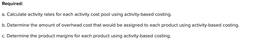 pools--Processing, Setting Up, and Other. Costs in the Processing cost pool are