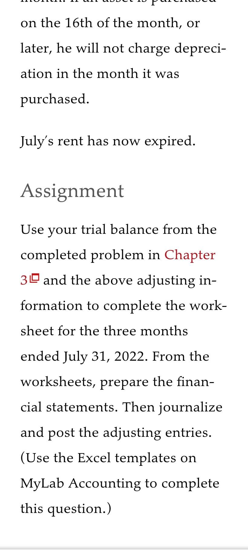 jefrey slater Continuing Problem The Precision Computer Centre created its chart of