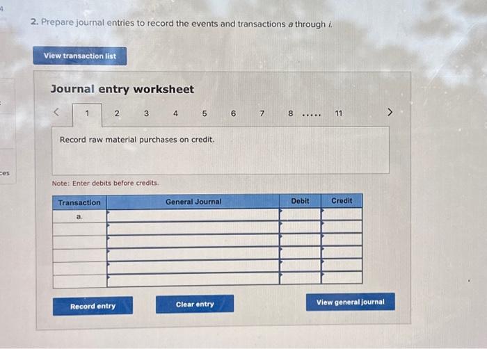 accounts LO P1, P2, P3 [The following information applies to the questions