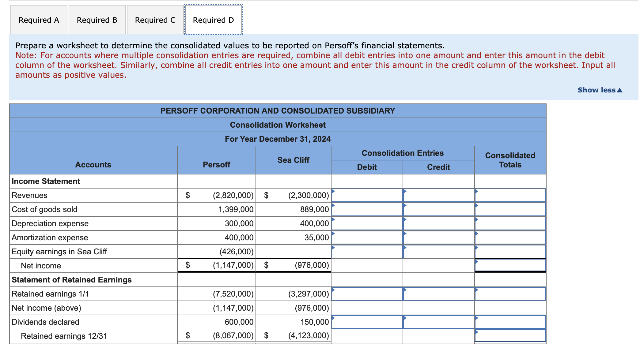 including retained earnings of $1,755,000. Persoff pursued the acquisition, in part, to