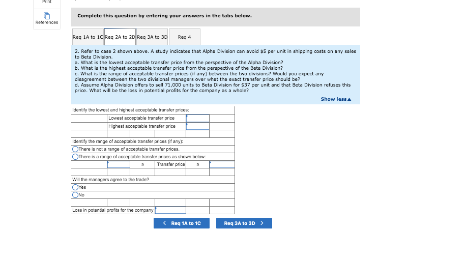 on their own division's return on investment (ROI). Assume the following information