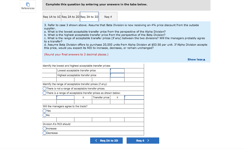 relative to the two divisions: points eBook Print Alpha Division: Capacity in