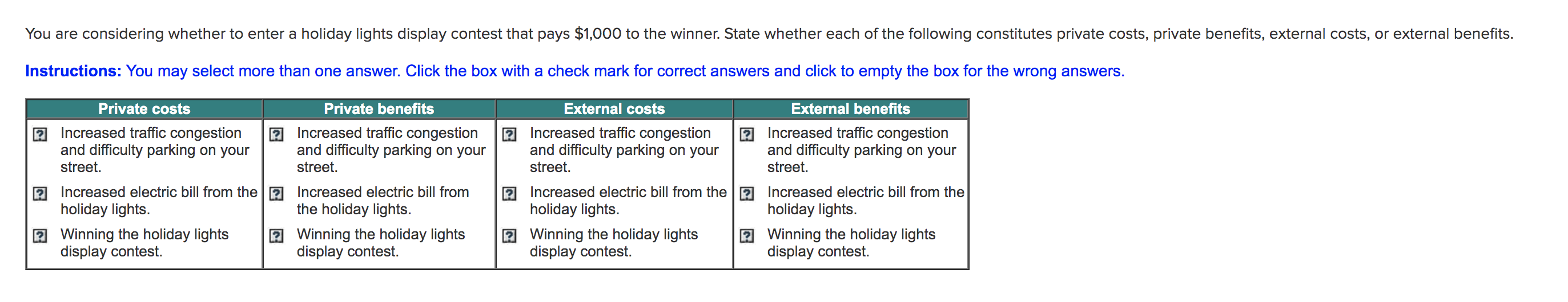 Please read carefully that is all information for this question, Thank You!