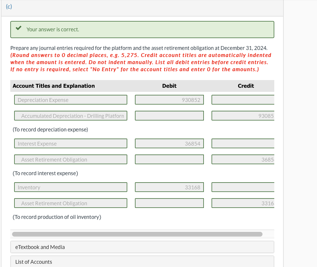 appropriate interest or discount rate is 8%. (Round answers to 0 decimal