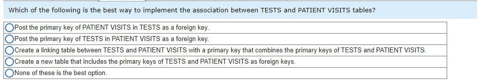 \\ \hline 5 \\ \hline \end{tabular} Which of the following is the