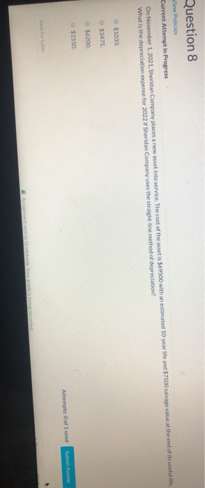 Company and Blue Corporation. (in $ millions) Crane Company Blue Corporation Net