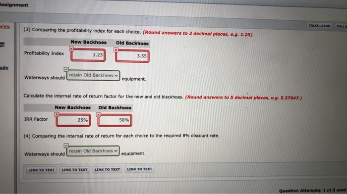 it plans for capital investments. The company chose its discount rate of