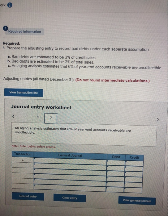 sales Credit sales 51,739, 110 $3,529,000 In addition, its unadjusted trial balance