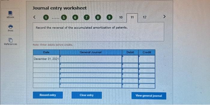 double-decining-balance depreciation for buildings, and stralght-line amortization for patents. January 2, 2020