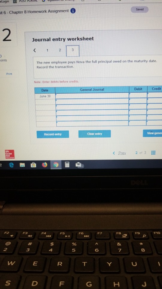 percent nade a. The company loans the money on January 1 b.